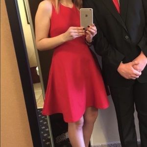 Stunning red dress with detailed back